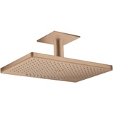 Hansgrohe Axor ShowerSolutions Kopfbrause 460 2jet Deckenanschluss brushed red gold