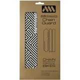 ALL MOUNTAIN STYLE Honeycomb Kettenstrebenschutz Kettenschutz Maze Schwarz Einheitsgröße