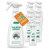 Silberkraft Insektenspray Milbenspray für Matratzen & Textil - Milben im Bett bekämpfen, 500 ml, 12-St.