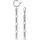 REGENT Kettenuhr Regent 5mm Taschenuhren-Kette P-49 Figaro, Herren Taschenuhrenkette, Elegant