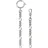 REGENT Taschenuhrkette 5mm Figaro P49