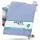 Setex Bettlaken Frottee 180 x 200 cm blau