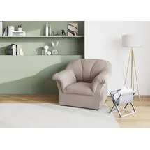 DOMO collection Sessel Pegnitz Polyester 105 x 82 x 82 cm Grau