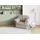 DOMO collection Sessel Pegnitz Polyester 105 x 82 x 82 cm Grau