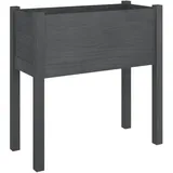 vidaXL Pflanzkübel 70 x 31 x 70 cm Grau