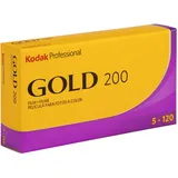 Kodak Gold 200 120 5er Pack