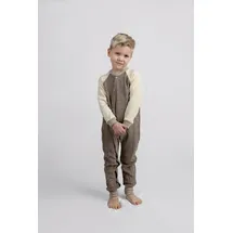 Engel - Baby-Schlafanzug Einteilig - Overall Gr 62/68 braun