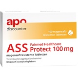 Fairmed Healthcare GmbH ASS 100 mg Protect, magensaftresistent von apodiscounter