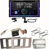 JVC KW-DB95BT Bluetooth DAB CD USB Einbauset für Ford Focus C-Max Fiesta Transit