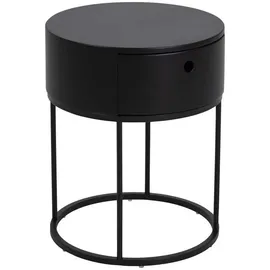 alasans Nachtschrank Polo 40 x 40 x 51 cm Schwarz