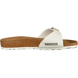 Birkenstock Madrid Birko-Flor Lack schmal patent white 41