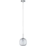 Paulmann Ruya 1-flg. E14 20W 30 cm kugelförmig Glas, Chrom