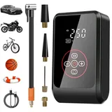 4000mah Tragbarer Luftkompressor150 Psi Akku-luftpumpelcd-displayled-lichtauto- Und Motorradzubehör - 150 Psi
