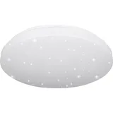 Müller-Licht LED Deckenlampe Deckenleuchte Reva Star Round Ø50, rundes Panel, 36 W, warmweiß (3000 K), 3750 lm, inkl. Sternenhimmel Effekt
