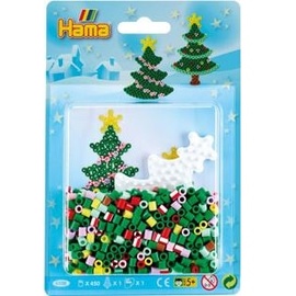 Hama 4108 - Weihnachtsbaum, Bügelperlen midi, 450 Stück