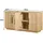 Okwish Sideboard 160 x 80 x 40 cm Braun
