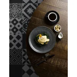Churchill Art De Cuisine Menu Shades Caldera Teller Coup Weiß 27cm, 6 Stück