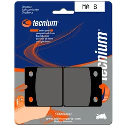 TECNIUM Organische Straßenbremsbeläge - MA6