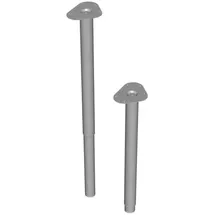 diy element-system gmbh Teleskop-Fuss 11133 600-900 mm 50 mm