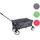 Mendler Bollerwagen HWC-E38 grau Hecktasche grau