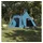 vidaXL Teepee Zelt für 5 Personen Blau