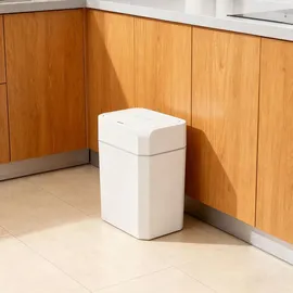 ideoon home Premium Sensor Mülleimer 12 l Weiss