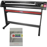 MONSTER SHOP PixMax XL 1510mm Schneideplotter Plotter Folienplotter Folienschneider Schneidplotter Plotten mit 3 x Roland Schneidemesser mit Flexi Starter Schneidesoftware