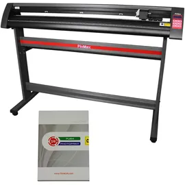 MONSTER SHOP PixMax XL 1510mm Schneideplotter Plotter Folienplotter Folienschneider Schneidplotter Plotten mit 3 x Roland Schneidemesser mit Flexi Starter Schneidesoftware