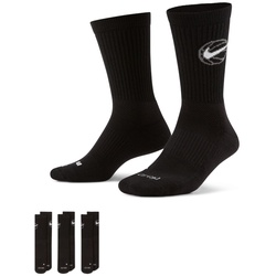 3er Pack NIKE Everyday Crew Basketballsocken black/white 42-46