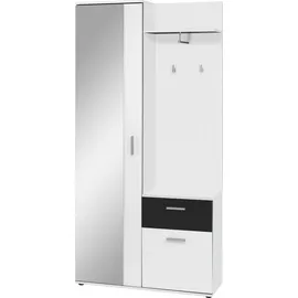 INOSIGN Jakob Kompaktgarderobe 97 x 30 x 195 weiß