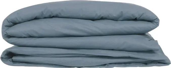 Atmosphera Baumwoll-Bezug 240 x 220 cm Sturmblau