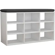 MID.YOU Hinsol 80 x 50 x 30 cm 6 Fächer / weiß