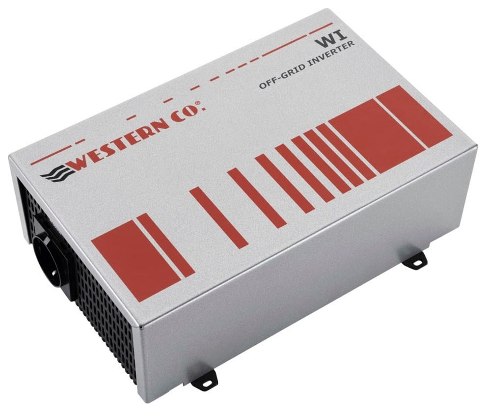 WESTERN Wechselrichter "Western Wi1200-48" Wandler grau (grau, rot) Elektroinstallation