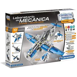 CLEMENTONI Mechanisches Labor Flugzeuge und Hubschrauber 128-tlg. 55160,6