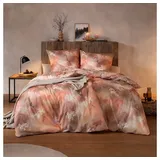 Estella Bettwäsche Chestnut bernstein 1 Bettbezug 155 x 220 cm + 1 Kissenbezug 80 x 80 cm
