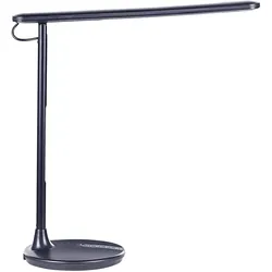 Schreibtischlampe LED Metall schwarz 38 cm verstellbar DRACO