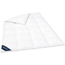 casimum Daunendecke 200x200 cm, extra warme Winterdecke, Bettdecke 100% Gänsedaunen, Größe:
