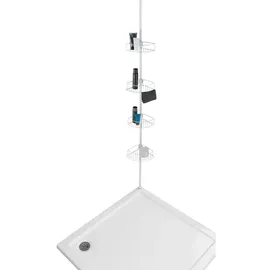Wenko Wenko, Duschablage, Teleskop Eckregal dolcedo, 4 Ebenen