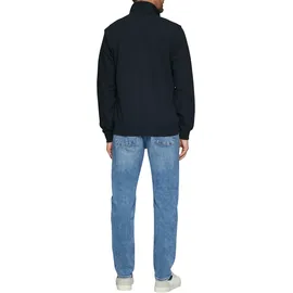 s.Oliver Sweatjacke mit Stehkragen und Logo-Detail