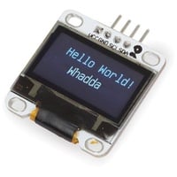 Whadda 0.96-Zoll-OLED-LED-Bildschirm mit I2C, Entwicklungsboard + Kit