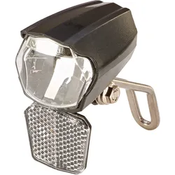 Fahrradbeleuchtung PROPHETE "Prophete LED-Batteriescheinwerfer, 30 Lux", schwarz, Fahrradbeleuchtung