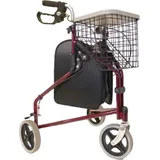Drive Medical Delta Rollator Tri Walker grau