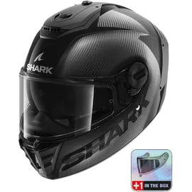 Shark Spartan RS Carbon Skin Schwarz/Dunkelgrau M