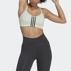 adidas AEROIMPACT LS Damen Sport-BH weiß - XS