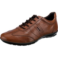 GEOX Herren U Symbol Oxfords, Kalb Braun, 45 EU