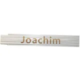 Heka Zollstock Joachim 2 m, weiß