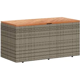 furnicato Gartentruhe 110 x 50 x 54 cm Grau/Braun