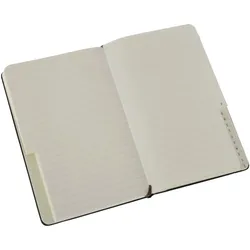 Adressbuch Pocket A6 liniert mit Register Hardcover schwarz