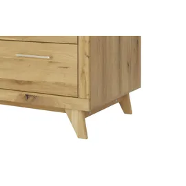 Smart Kleiderschrank Oslo 104 x 209 x 62 cm Holzfarben