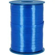 PATTBERG Präsent Geschenkband America, royalblau, Kräuselband, 5mm x 500m, matt glänzend